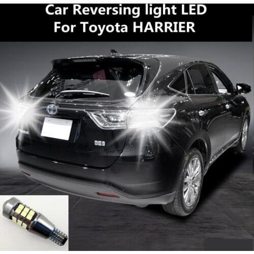 Car Reverse light LED For Toyota HARRIER Retreat Assist Lamp backup light Refit T15 12W 6000K 2cps