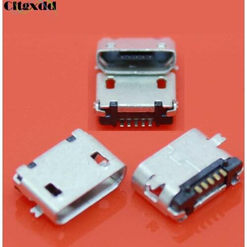 Cltgxdd 1PCS Tablet PC Charging Tail Jack Micro USB Socket Connector 5 Pin Female SMD 5.6x7.5x2.5mmU8800 C8300 T8300