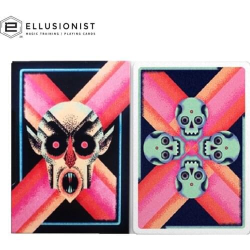 Ellusionist Little Deck of Horrors Playing Cards Bicycle Collectible Poker USPCC Magic Card Games Magic Tricks Props