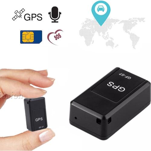 GF-07 Mini GPS Vehicle Tracker Locator Magnetic SOS Tracking Device Car Kid Pet Dog Personal Anti-Lost Location Smart Tracer