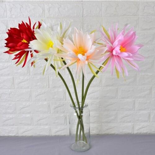 5pcs Artificial Silk Flower Simulation Wei Tuo Waxy Lotus Home Wedding Background Accessories Party Plant Decoration