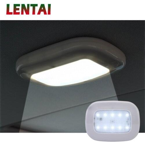 LENTAI For Nissan qashqai j11 juke tiida Mini cooper Fiat 500 punto Car LED reading light Trunk ceiling lamp DIY with stickers