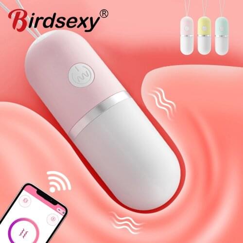 Mini Bullet APP Vibrator Vaginal Massage Dildo Vibradors Sex Toys For women G-Spot Clitoris stimulator Adult Female Masturbator