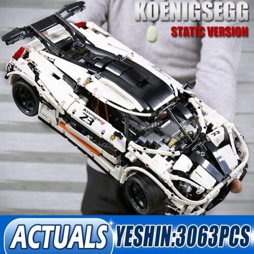 Mould King 13120 High-tech Nismos Nissans Speed Racing Sport Car GTR R35 MOC-20518 Buidling Blocks Brick Kids Christmas Gifts