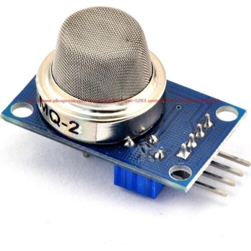 MQ-2 smoke sensor module / gas sensor (with analog quantity and TTL low level NPN output)