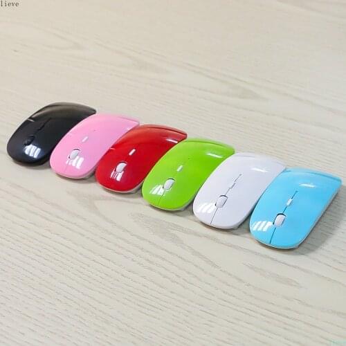White wireless Computer mouse Wired Mini Mouse Silent PC Ergonomic Game E- Sports Mouse 2.4Ghz USB Optical Mice For Laptop PC