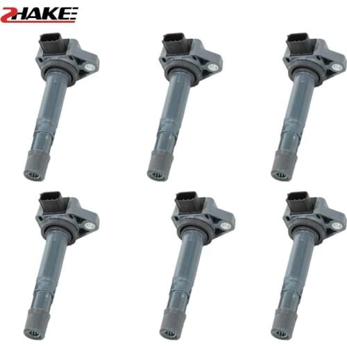 SET OF 6 UPGRADE PERFORMANCE IGNITION COIL FIT For Japaness Car 30520P8EA01 30520P8FA02 1788303