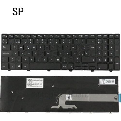 NEW US/UK/SP keyboard For Dell Inspiron 15 5557 5555 7748 3548 3568 3543 17 5478
