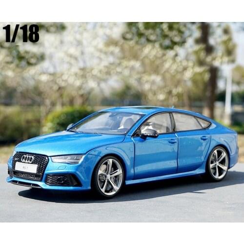 New 1/18 KengFai Audi RS7 Hatchback Diecast Metal Model Toy Car Boys Girls Gifts Free Shipping Original Box