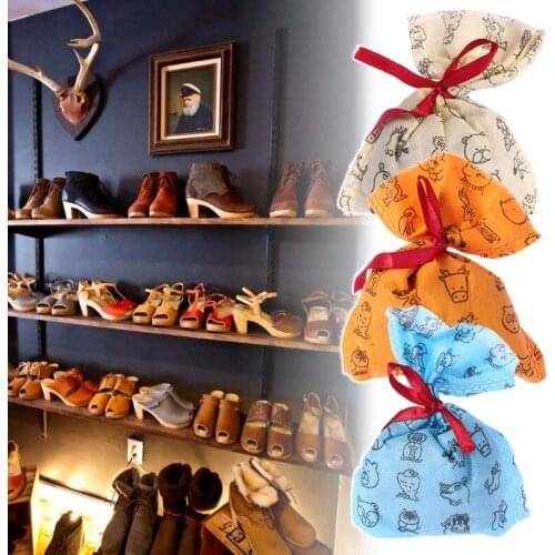 2019 New Air Freshener Home Odor Deodorant Bag Hanging Bamboo Charcoal Activated Carbon Random Colors adsorp bad smell