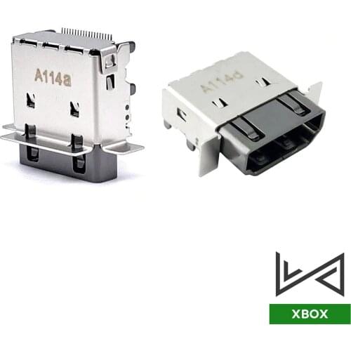 100pcs/Lots Socket Jack For Xbox Series S/X Console HDMI-compatible Port For XSX/XSS Connector HD Interface