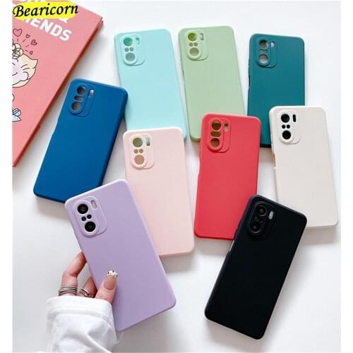 Luxury Original Square Matte Silicone Phone Case For Huawei P20 P30 P40 Lite P50 Pro Y6 Y7 Y8P Y9a Y9s Y9 Prime 2019 Candy Cover