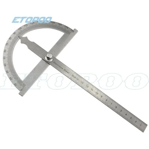 Protractor angle ruler gauge stainless steel angle gauge square 180 degree semicircle 14cm/15CM /30CM woodworking square