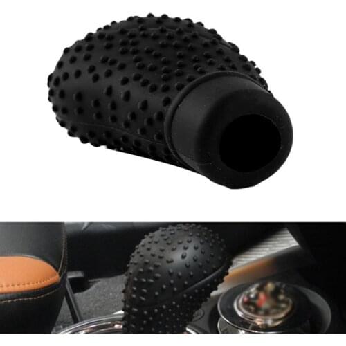 Universal Silicon Car Gear Shift Knob Cover Anti-skid Automatic Transmission Gear Lever Shift Knob Protector Styling Accessories