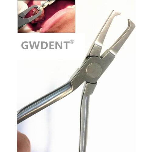 1Pcs Dental Orthodontic Wire Distal End Cutter Plier Bracket Removing Pliers Crimpable Hook Placement Torque Forming Pliers
