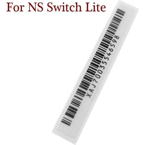 10pcs For Nintendo Switch & lite New Lable Bar Sticker Barcode For Nintend Switch Lite Controller Cover Bar Sticker replacement