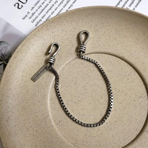 925 Sterling Silver Bangles&Bracelet Charm Women Personality Jewelry New Fashion Simple Box Chain Bracelets Party Gifts