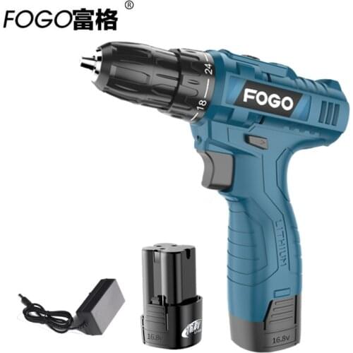 16.8V Cordless screwdriver Lithium Battery hand screwdriver Torque electric drill driver Waterproof motor screw gun power tool