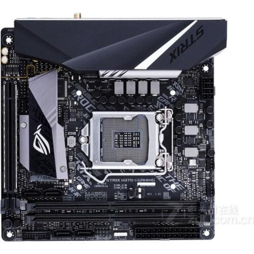 Used Desktop Motherboard Asus ROG STRIX H370-I GAMING Motherboard socket LGA 1151 DDR4 mainboard on sales