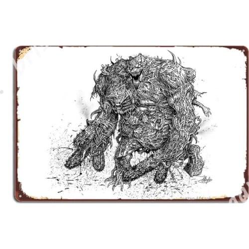 Chainsaw Charlie Metal Signs Cinema Kitchen Funny Cave pub Plaques Tin sign Posters