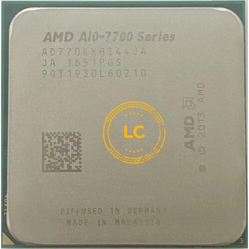 AMD A10-Series A10 7700K 7700 3.4 GHz Quad-Core CPU Processor AD770KXBI44JA Socket FM2