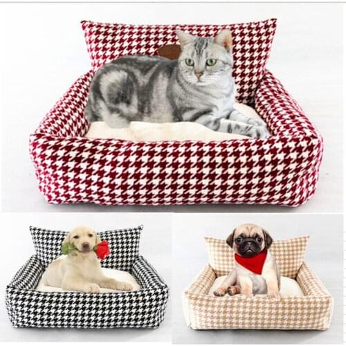 Pet Dog Bed Sofa Dog Bed For Small Medium Large Dog Mats New Dog Bed Mat Soft Puppy Bed Warm Kennel Cat Pet House Supplies