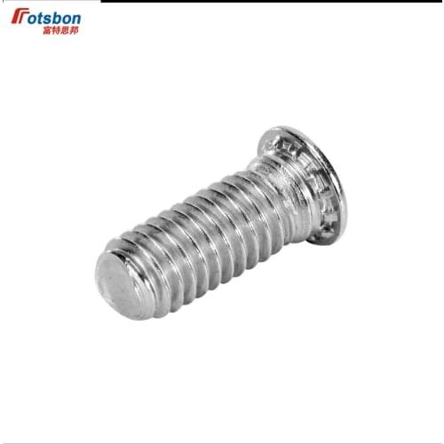 FH-M8-25 Round Head Studs Self-clinching Blind Rivet Protruding Stud Clinch Pin Screw Platen Screws Sheet Metal Vis PEM Standard