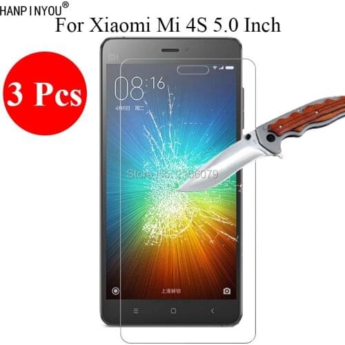 HANPINYOU Screen Protectors For Xiaomi Mi 4S