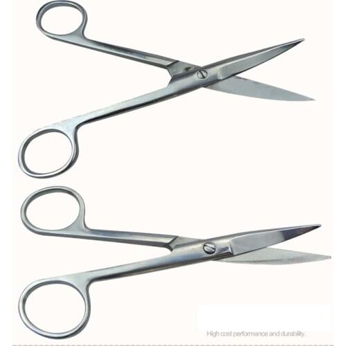 Surgical Scissors Stainless Steel Veterinary Tools for Pet Livestock Cattle Sheep Anatomy Equipment