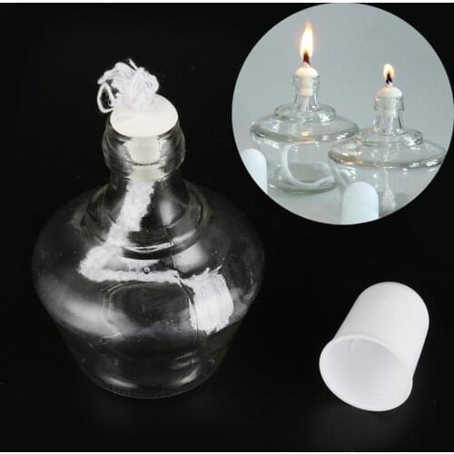 150ML Glass Alcohol Burning Lamp 110cm*7.8cm Laboratory Chemistry Biological Heating Lamp Teaching Equipment