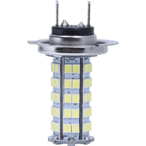 LAMP BULB H7 3528 SMD 68 LED WHITE 12V for CAR