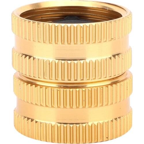 Hose Waterproof Tape 3/4" Brass Hose Tap Connector Threaded Garden Water Pipe Adaptor With Gasket Agricultura Lead Pistol
