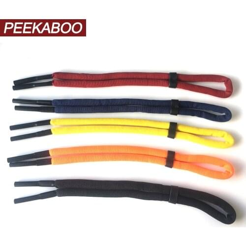 Peekaboo floating sport glasses strap man adjustable foam anti-slip women sunglasses cord black swimming accessories male