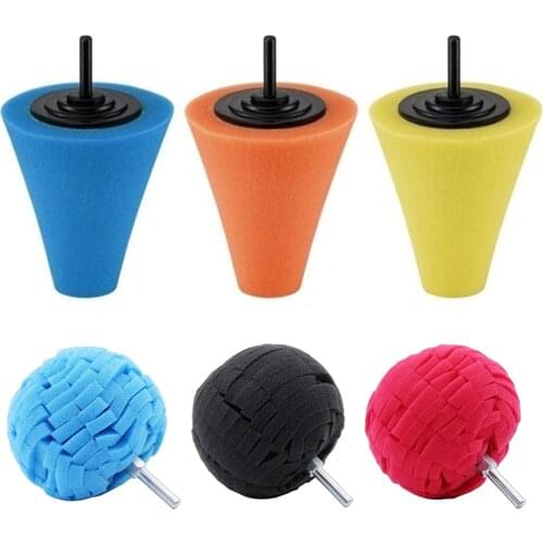 NEW 2020 Universal Polish Drill Polished Polished Sponge Kit Kit Sponge Washing Drill Wool Brush Polish Sponge Kit Wheel