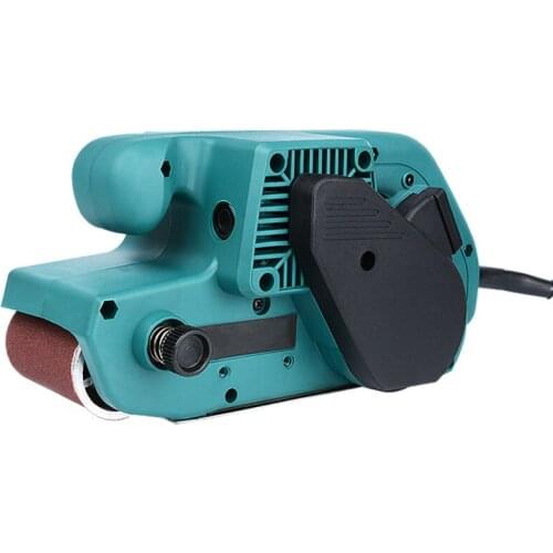 Portable Tank Belt Machine Flip Belt Machine Woodworking Belt Machine Polishing Machine Sanding Machine Grinding Machine 220V LK