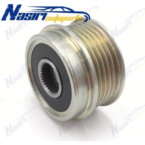 Overrunning Alternator Clutch Pulley For VW Passat Audi A4 B5 B6 B7 A6 C5 Skoda Superb Superb 1.9 2.0 TDI