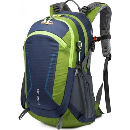 BOWTAC Outdoor Hiking Bag New Breathable Wear-resistant Belt Rain Cover Outdoor Camping Hiking Nylon Waterproof Riding Backpack