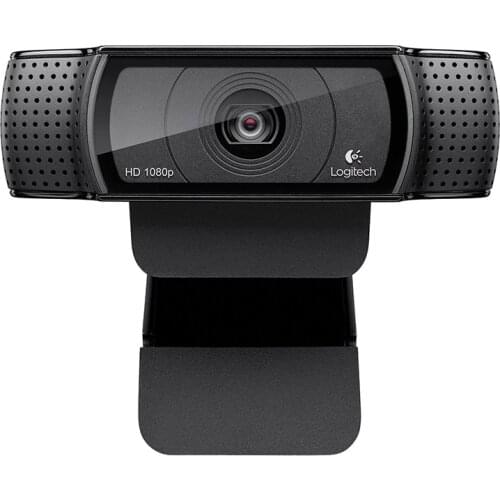 Logitech C920 Pro Web Camera HD Smart 1080p web cam Widescreen Skype Video Call Laptop Usb Camera 15MP