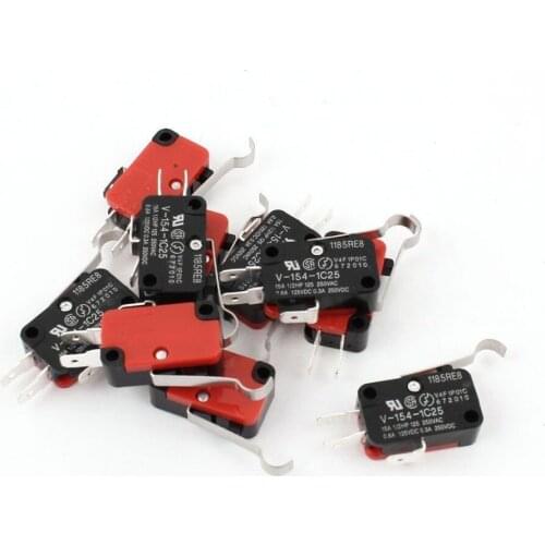 20pcs V-154-1C25 Momentary Limit Micro Switch SPDT Snap Action Switch