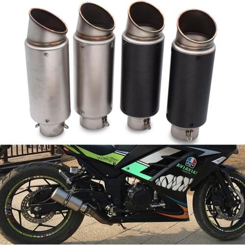 51mm 61mm Motorcycle pipe exhaust with DB killer Exhaust Pipe Muffler For Suzuki GT550 SV650 SFV650 TL1000 TL1000S tl 1000
