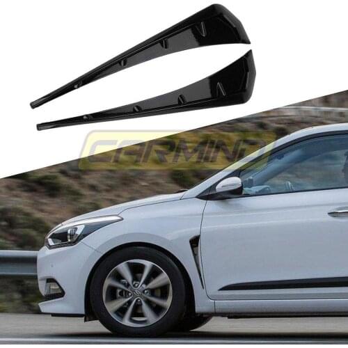 Hyundai All Series Car Accessory For Universal Fender Vent Plastic Piano Black Flexible 2 pcs Left And Right From Turkey