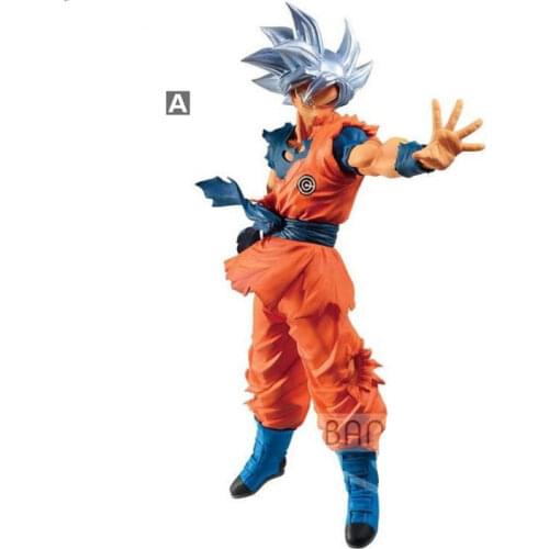 Bandai Dragon Ball Ultra Instinct Son Goku Silver Hair Action Figure Model Toys