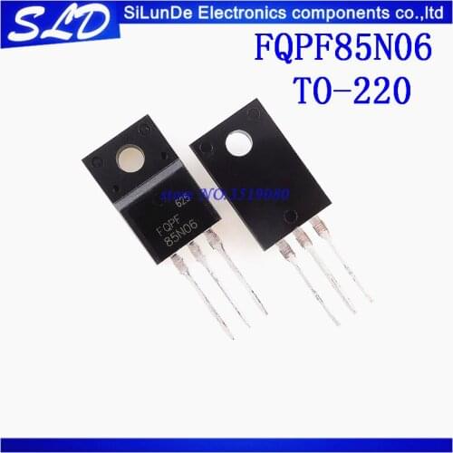 Free Shipping 50pcs/lot FQPF85N06 FQPF 85N06 TO-220 new and original