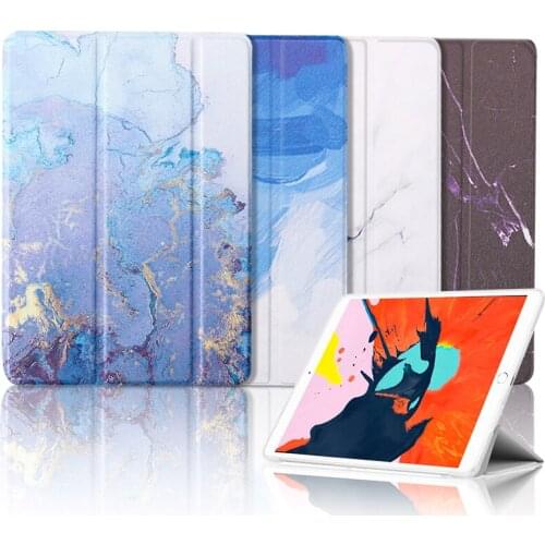 For IPad Air 2 Case Soft Silicone Back Shell PU Auto Wake Sleep for IPad Air 1 A1474 A1475 A1476 Stand Cover