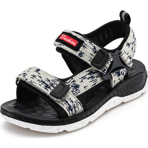 Fashion Top Quality Kids Sandals Boys & Girls Beach Shoes Fashion 3 Colours Children Summer Shoes Eur Size 26-37