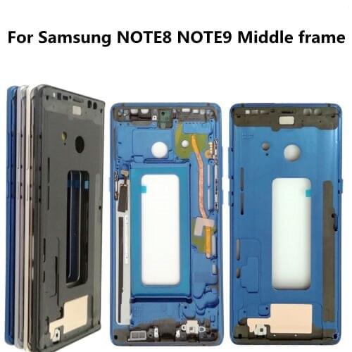 For Samsung galaxy NOTE8 N950 NOTE9 N960 Middle Frame Midplate Bezel Chassis Housing Parts