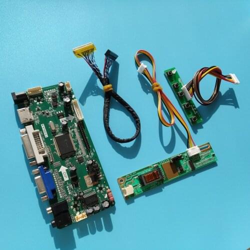 Kit for N154I2 1280X800 DVI VGA M.NT68676 Controller board LED LCD 30pin LVDS 15.4" HDMI Screen display Panel
