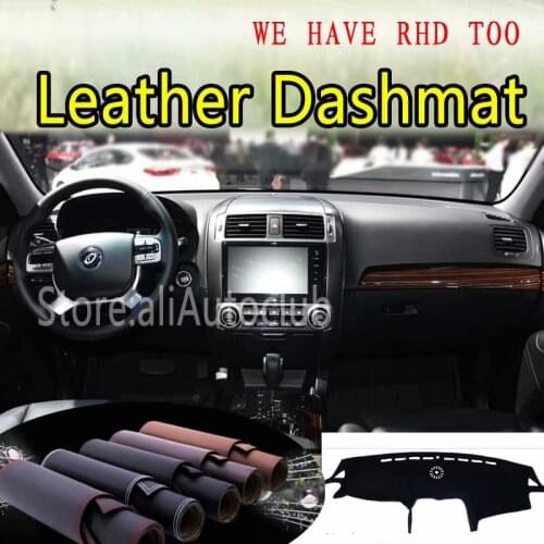 For Kia Mohave Borrego2008-2018 2009 2010 2011 Leather Dashmat Dashboard Cover Dash Carpet Custom Car Styling sunshade LHD+RHD