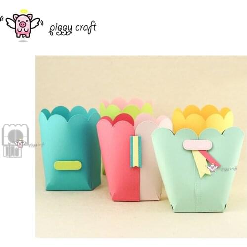 Piggy Craft metal cutting dies cut die mold Basket decoration Scrapbook paper craft knife mould blade punch stencils dies