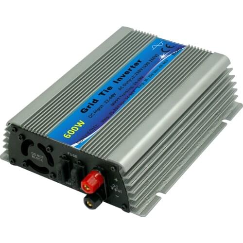 Micro solar Inverter 600W On Grid Tie Inverters DC22V-60V / DC 10.5- 28V to 120V or 230V AC Inverter